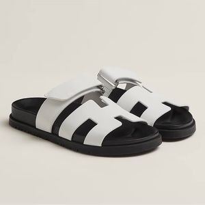 Hermès Blanc Chypre Sandals